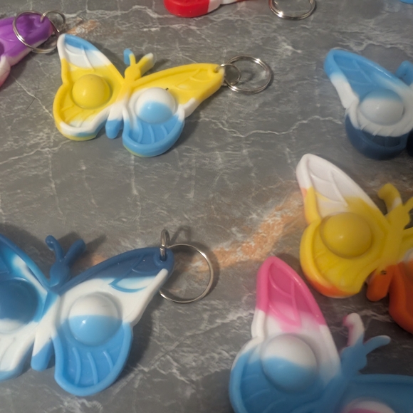 Colorful Butterfly Keychains - Picture 7 of 8